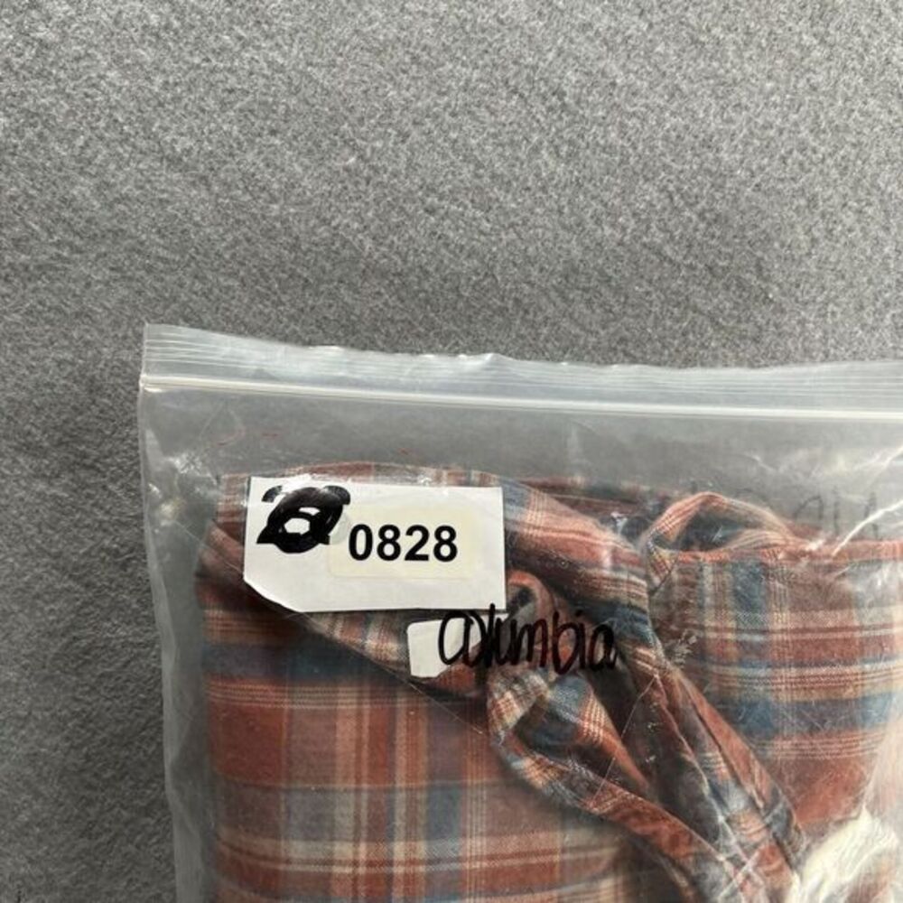 Columbia Shirt Mens Size S Brown Vapor Ridge III Hiking Fishing Brushed‎ Cotton - Picture 12 of 12